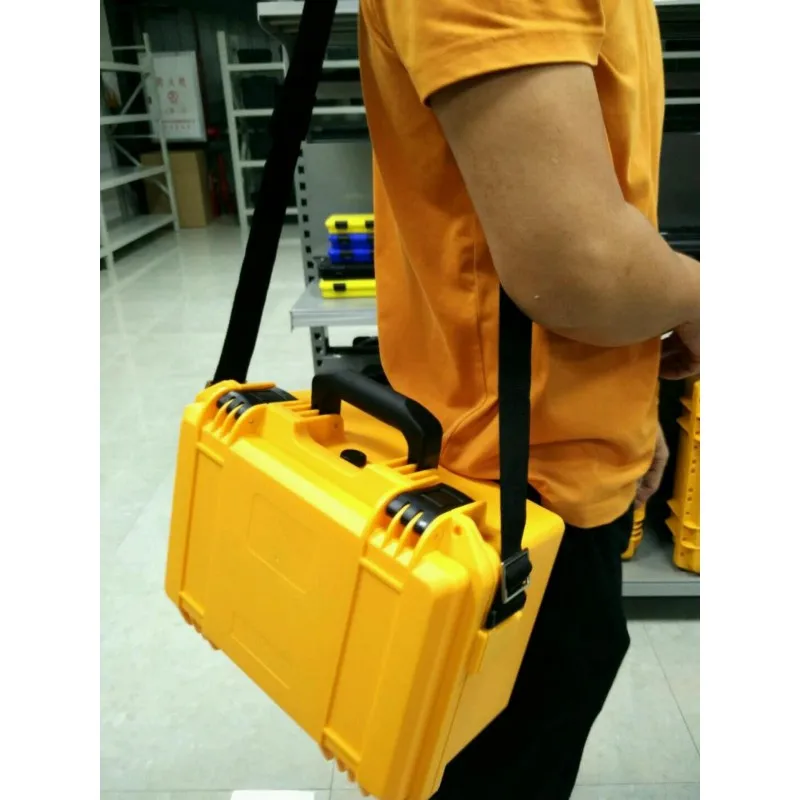 

Plastic Sealed Waterproof Safety Equipment Case Portable instrument Tool Box Dry Box Outdoor Equipment With sponge
