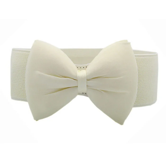 Женский ремень новинка 2017 Модный женский эластичный пояс с бантом и широкой