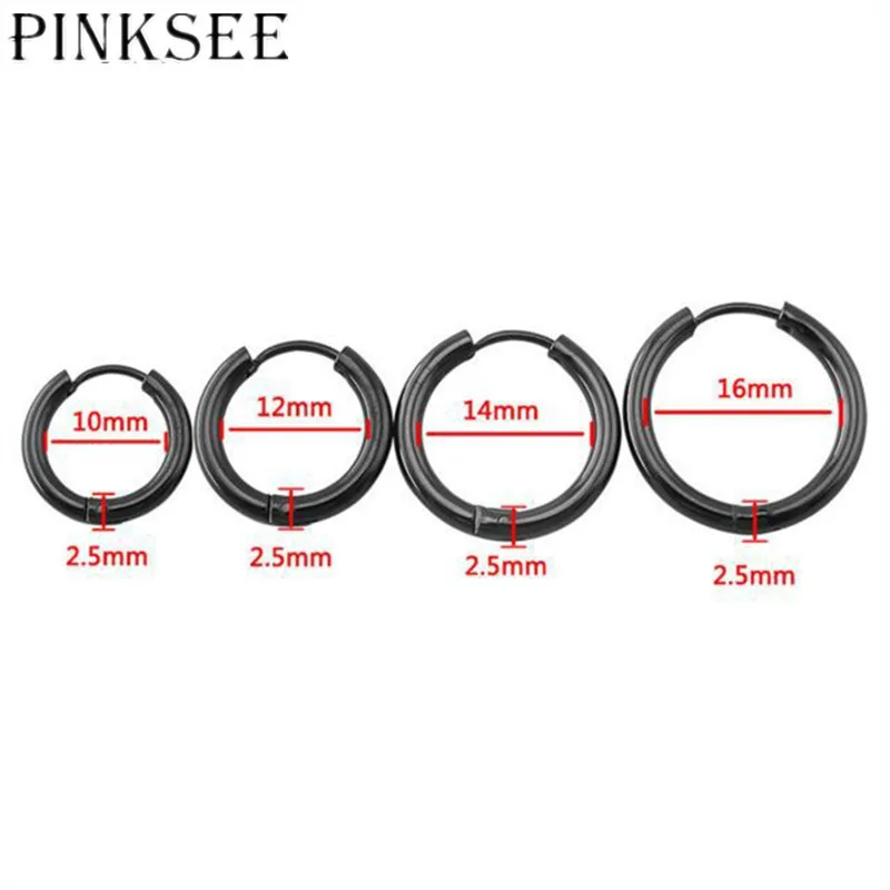 Женские и мужские модные серьги гвоздики из нержавеющей стали гипоаллергенные 3