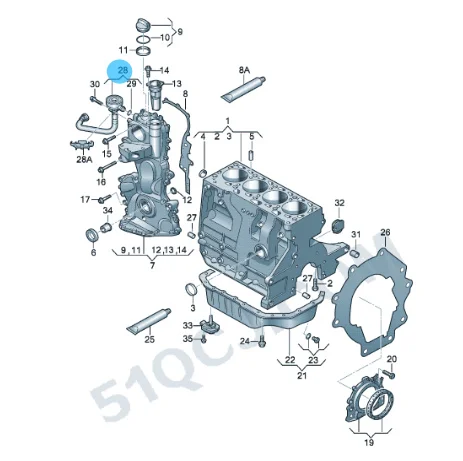 1 шт. клапан вентиляционный для VW Volkswagen Jetta MK6 Golf 03C103201P|Клапаны и детали| |