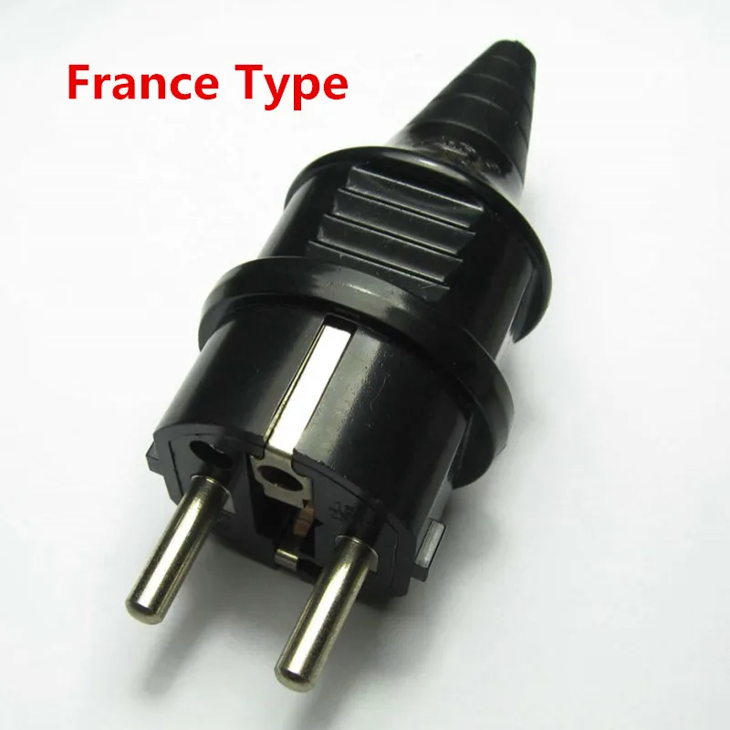 Европейская вилка 2p 16 А переменного тока электрическая мощность