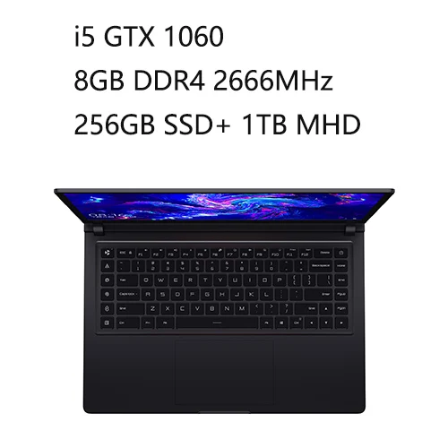 Xiaomi mi Ga mi ng ноутбук 2 15," NVIDIA GTX 1060/1050 Ti 8 ГБ/16 ГБ ОЗУ Intel i5 8300 h/i7 8750h четырехъядерный Улучшенный выпуск - Цвет: i5-8300H 8GB 1060