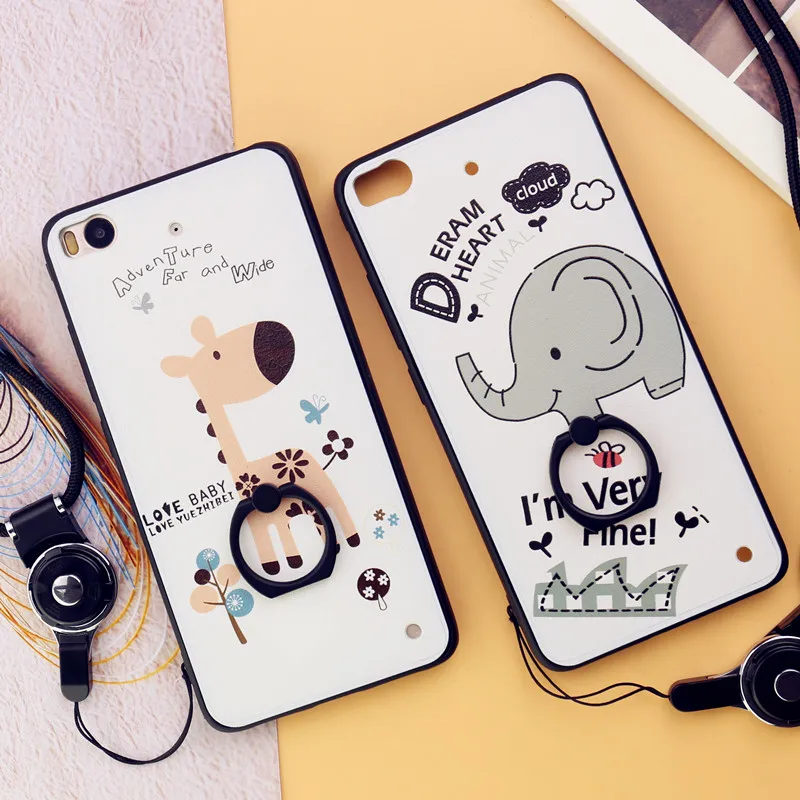 Colorful Cases for Xiaomi Mi 5S Case 3D Relief Soft TPU Coque Mi5S Phone Back Cover Holder Mi5 S Capa Cute |