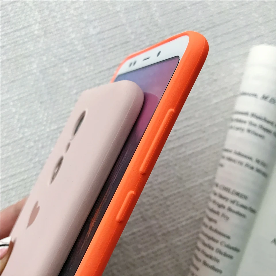 Милый чехол с принтом сердца и песком для XiaoMi RedMi 5 Plus 6A 5A 4A силиконовый из ТПУ