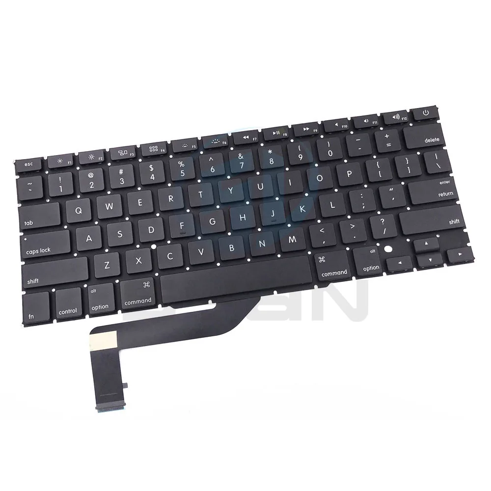 A1398 клавиатура для Macbook Pro retina 15,4 дюймов ноутбука MC975 MC976 ME664 ME665 ME293 ME294 клавиатуры абсолютно новые 2012