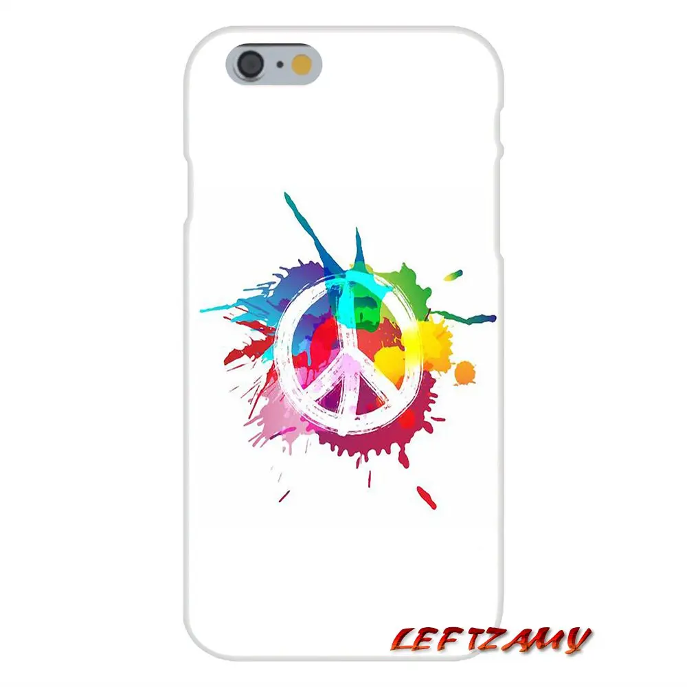 Для iPhone X XR XS MAX 4 4s 5 5S 5C SE 6 S 7 8 Plus Хиппи Psychedelic аксессуары чехлы для