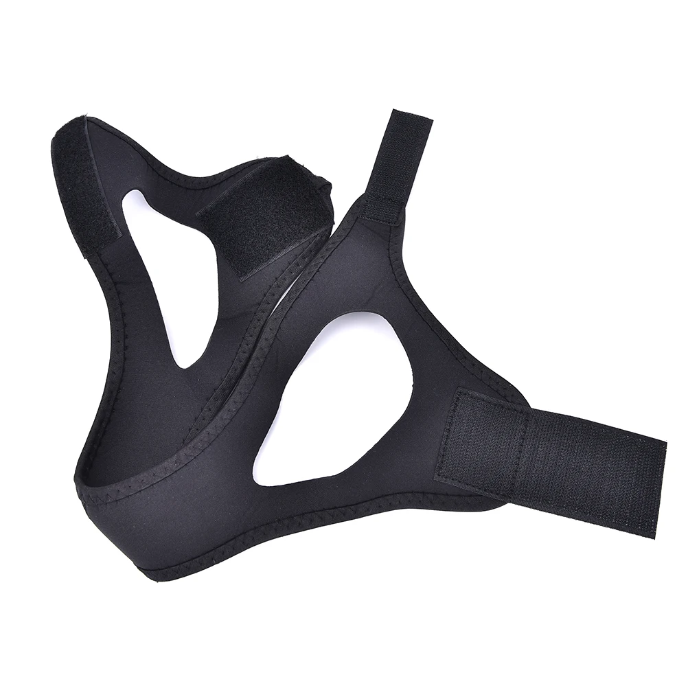 JETTING Новый 1 шт. медицинский черный ремень против храпа для подбородка от