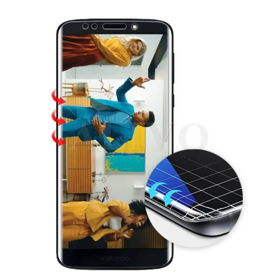 20D силиконовая Мягкая Гидрогелевая наклейка пленка для Moto One Z2 Z3 E5 Play TPU Защитная пленка для переднего экрана для Motorola Moto G7 G6 G5s Plus