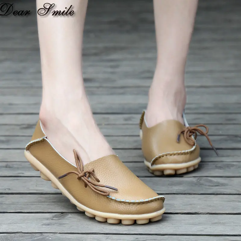 Бесплатная доставка! Повседневные женские топ-сайдеры на плоской подошве лоферы