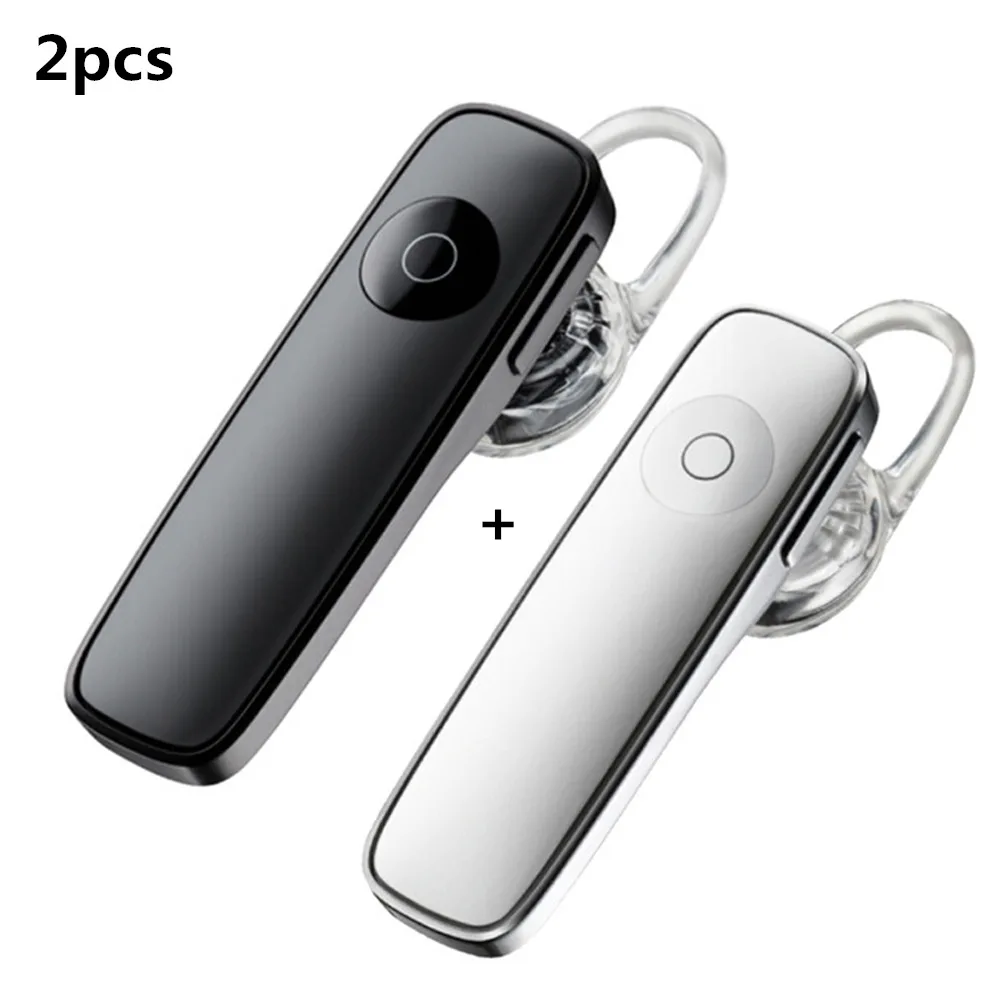black and white M165 Bluetooth 4,2, гарнитура, беспроводные наушники с микрофоном, регулируемая громкость, свободные руки, наушники для телефона, для Xiaomi, Android, Macbook - Цвет: black and white