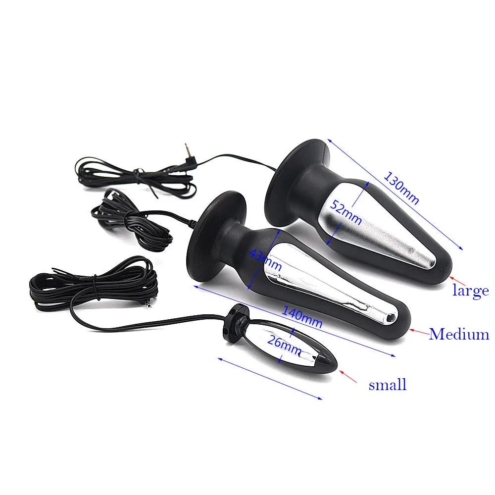 electro shock anal plug Wireless remote control butt set prostata massage dilator buttplug vaginal sex toys | Красота и здоровье
