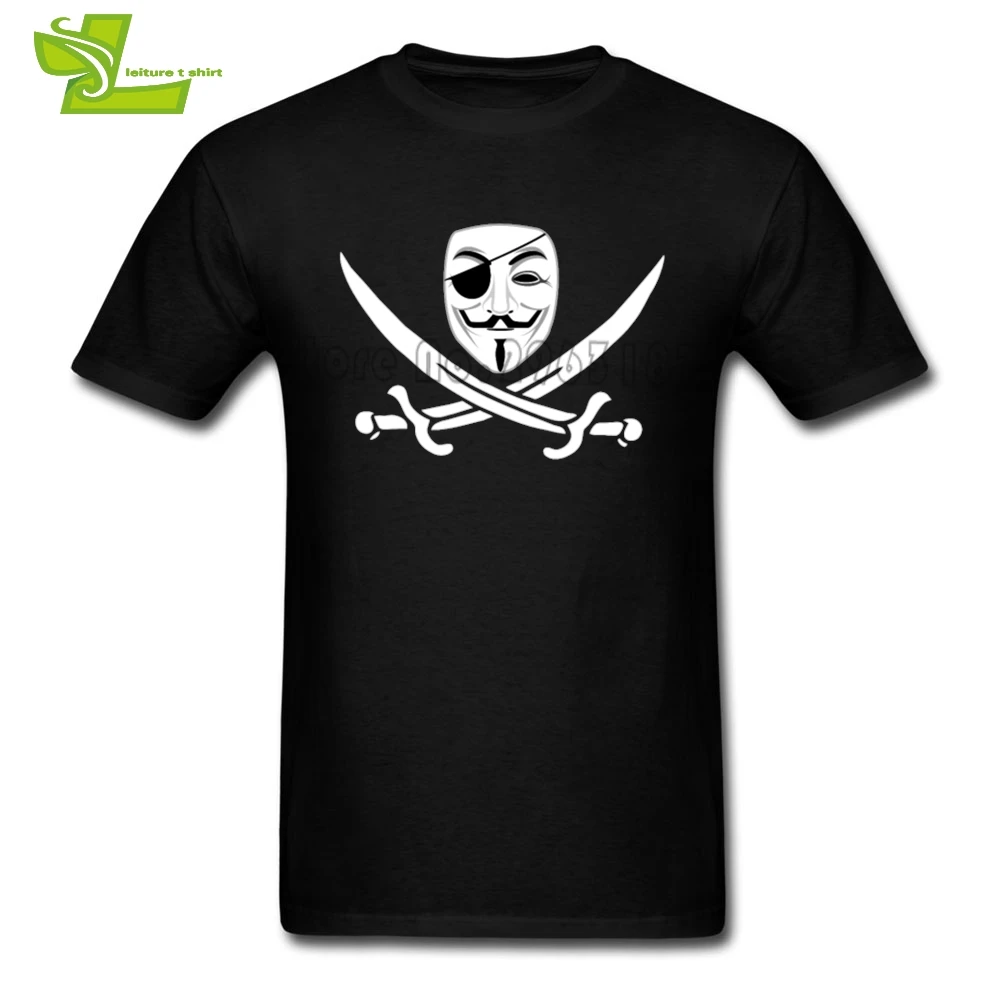 Анонимная маска футболка для взрослых крутые топы на заказ мальчиков с коротким