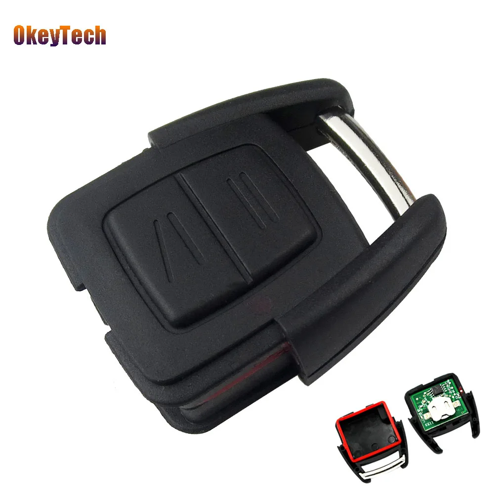 OkeyTech 2 шт./лот Брелок дистанционного управления для Vauxhall Opel Astra Vectra Zafira кнопки 433 92