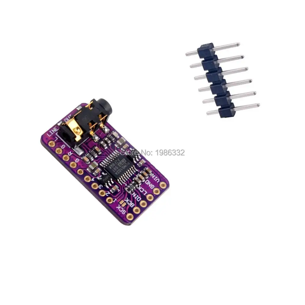 WS16 I2S интерфейс PCM5102 DAC декодер модуль плеера звуковая карта аудиоразъем чем ES9023