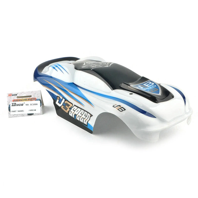 JLB Racing CHEETAH J3 1/10 RC Car spare parts shell (white blue) EC1006/Car (grey EC1007 | Игрушки и хобби