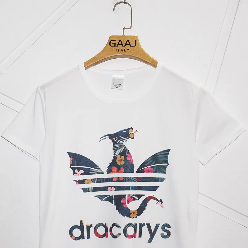 Dracarys футболка мать драконов Игра престолов Khaleesi рубашка 4XL 5XL Дракон трендовая женская футболка GOT Fans Mon подарок футболка