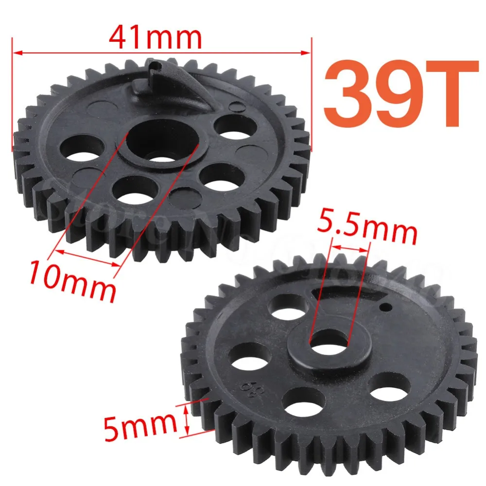 10 шт. RC HSP 02041 Spur Diff основная Шестерня 39T зубья для 1/10 нитро на дороге автомобиля 94102