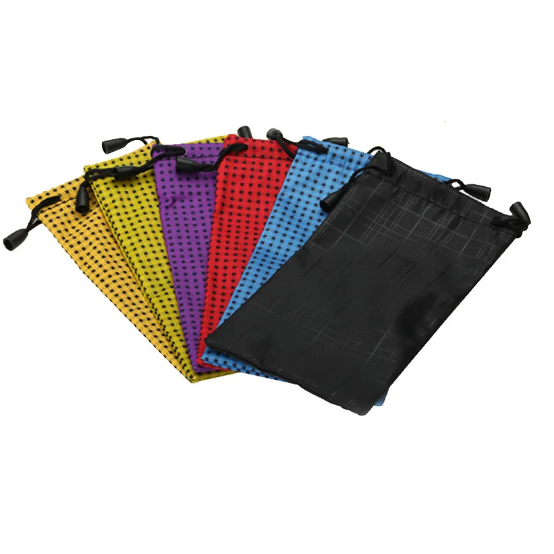 Сумка для хранения очков салфетка очистки солнцезащитных портативная Мягкая