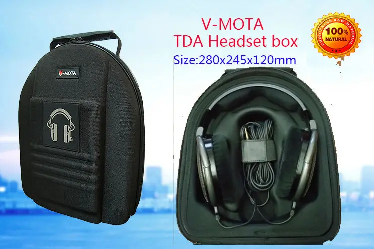 V-MOTA TDA гарнитура для переноски Чехол коробок для Sennheiser HD700 HD650 HD600 HD580 HD558 HD545 HD565 HD598 hd518 HD гарнитура(костюм чехол