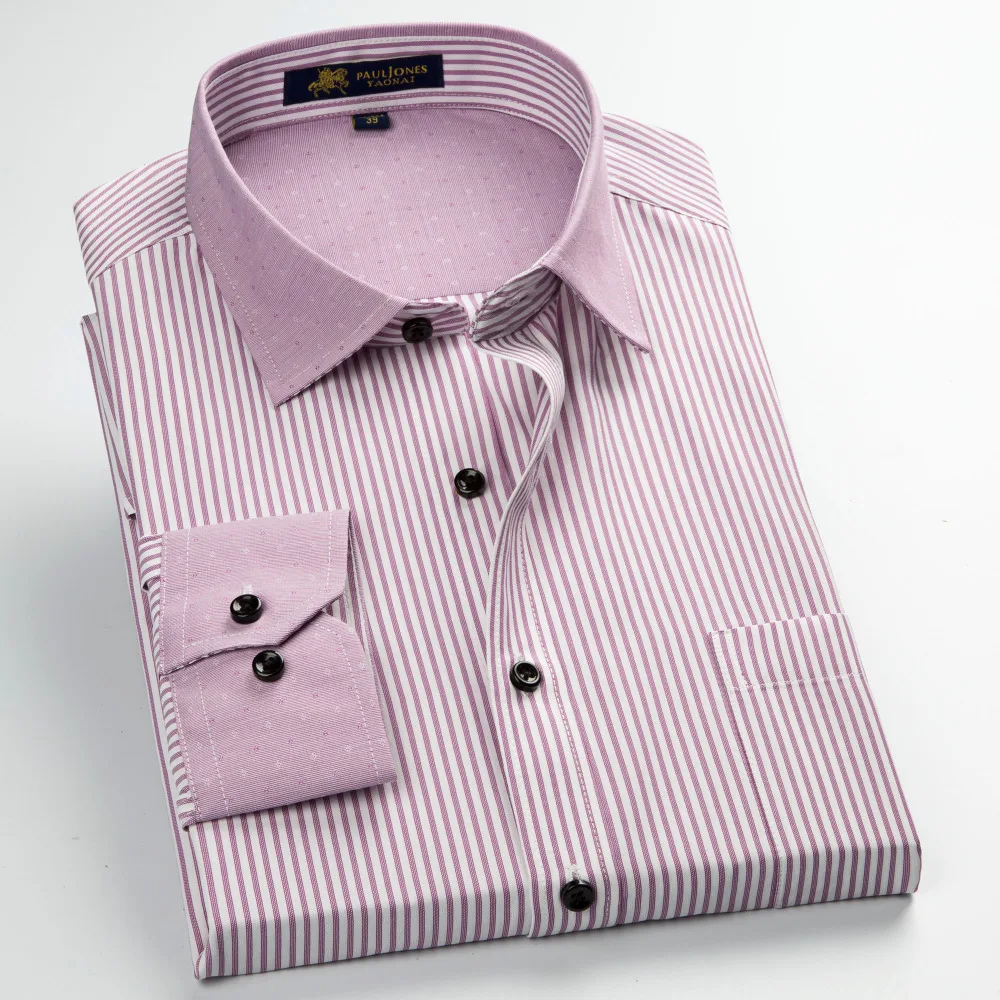 MACROSEA мужские строгие рубашки в полоску/клетку классический стиль лоскутные