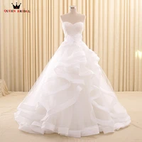 custom made ball gown sweetheart wedding dresses lace elegant long formal wedding gown 2021 new design vestidos de novia ws56