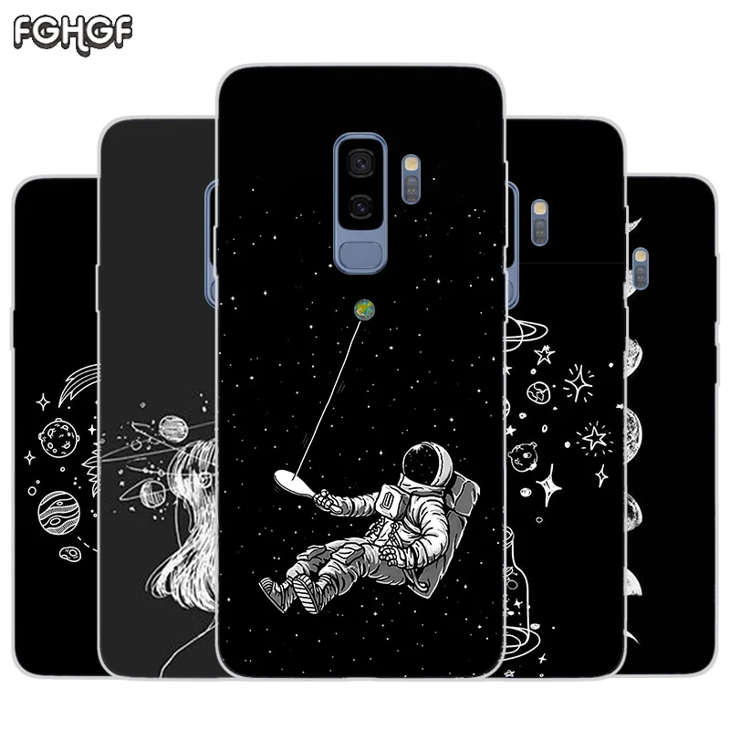 Комплексный чехол-накладка из ТПУ с рисунком формулы для Samsung Galaxy A50 A30 A10 S10 lite S9 S8