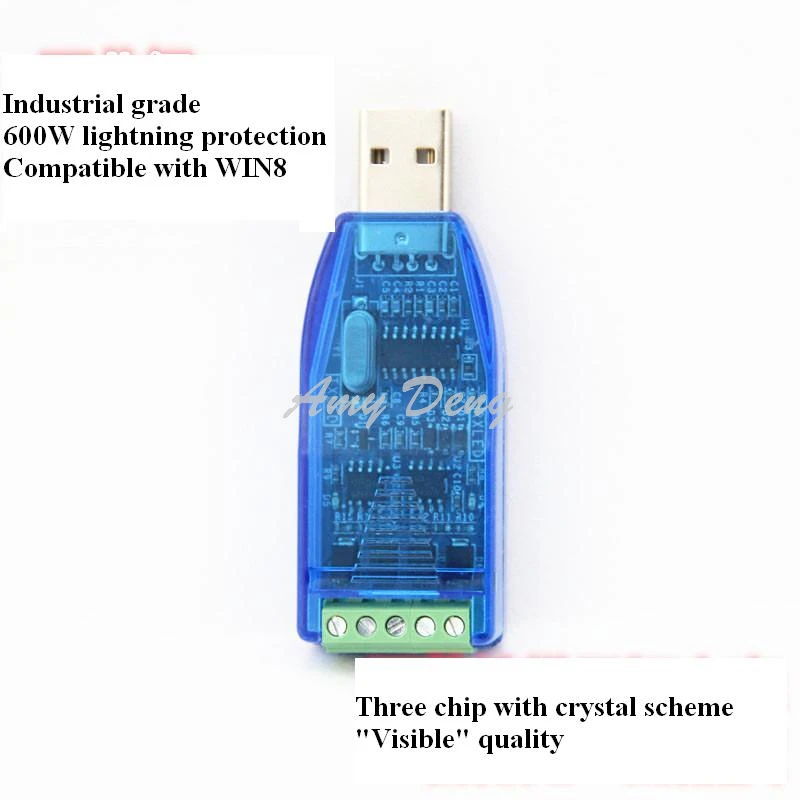 Преобразователь USB в RS422 / RS485 с подсветкой промышленный светильник тремя ЧИПАМИ