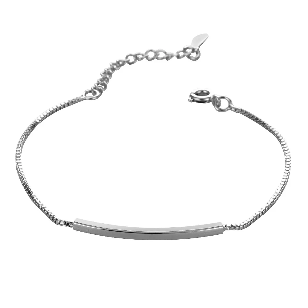 Модные простые классические серебряные в полоску сплав цепочки и ожерелья для