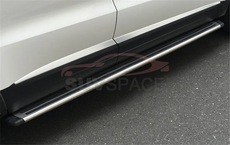 Алюминий подходит для Volkswagen Tiguan 2010 2011 2012 2013 2014 2015 2016 боковая ступенчатая Беговая