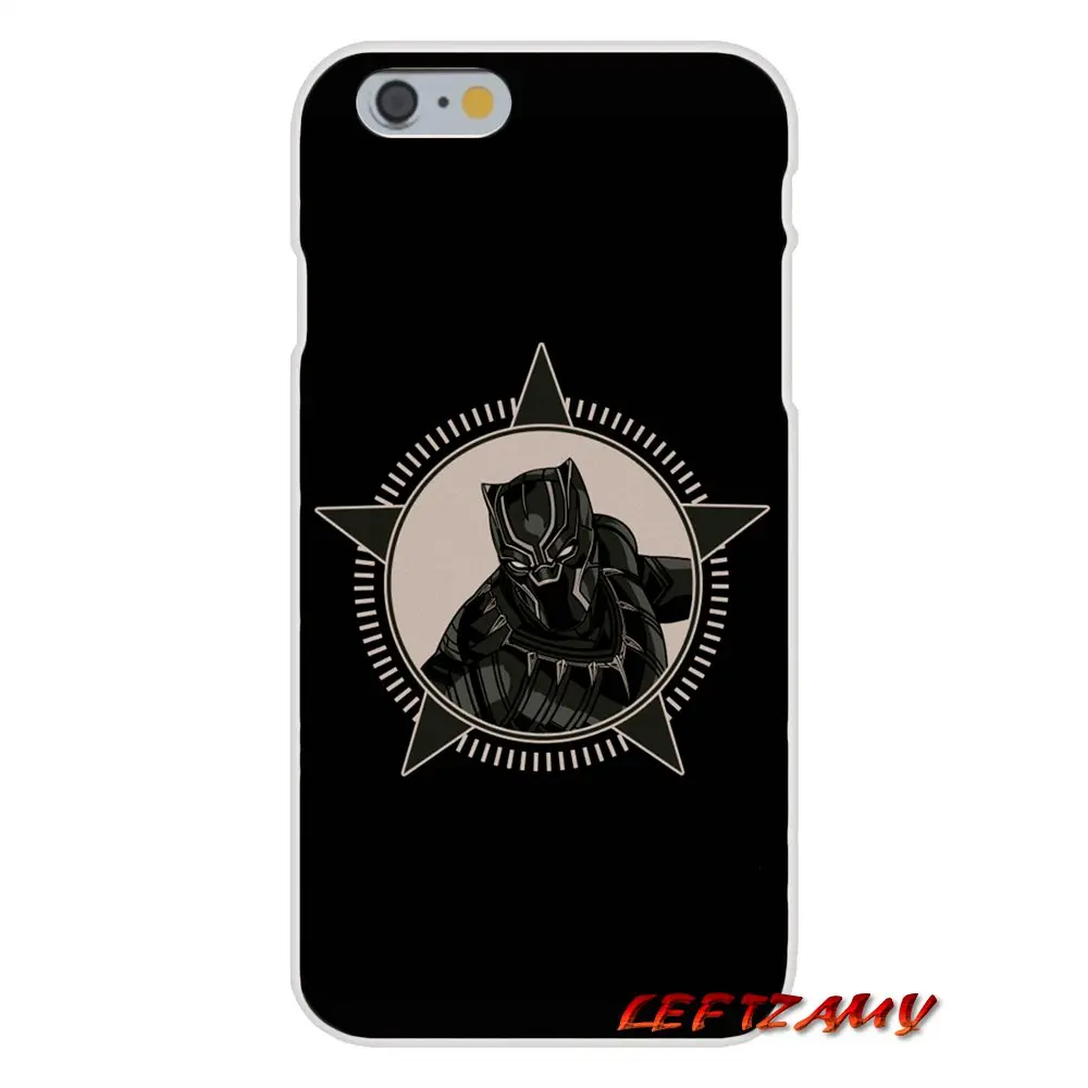 Comics marvel Черная пантера аксессуары чехлы для телефонов Чехлы huawei P8 P9 P10 Lite 2017 Honor 4C 5X