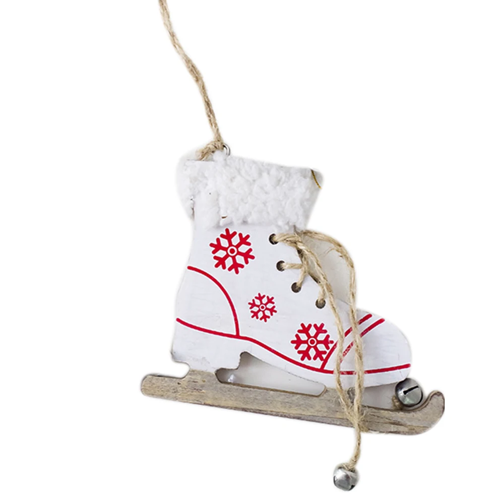 НОВАЯ РОЖДЕСТВЕНСКАЯ ЕЛКА инновационные коньки подвеска в виде лыжных ботинок