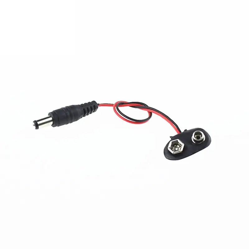 

10 шт. 10 см DC 9 В 5,5*2,1 мм батарейный блок питания для Arduino T Shape