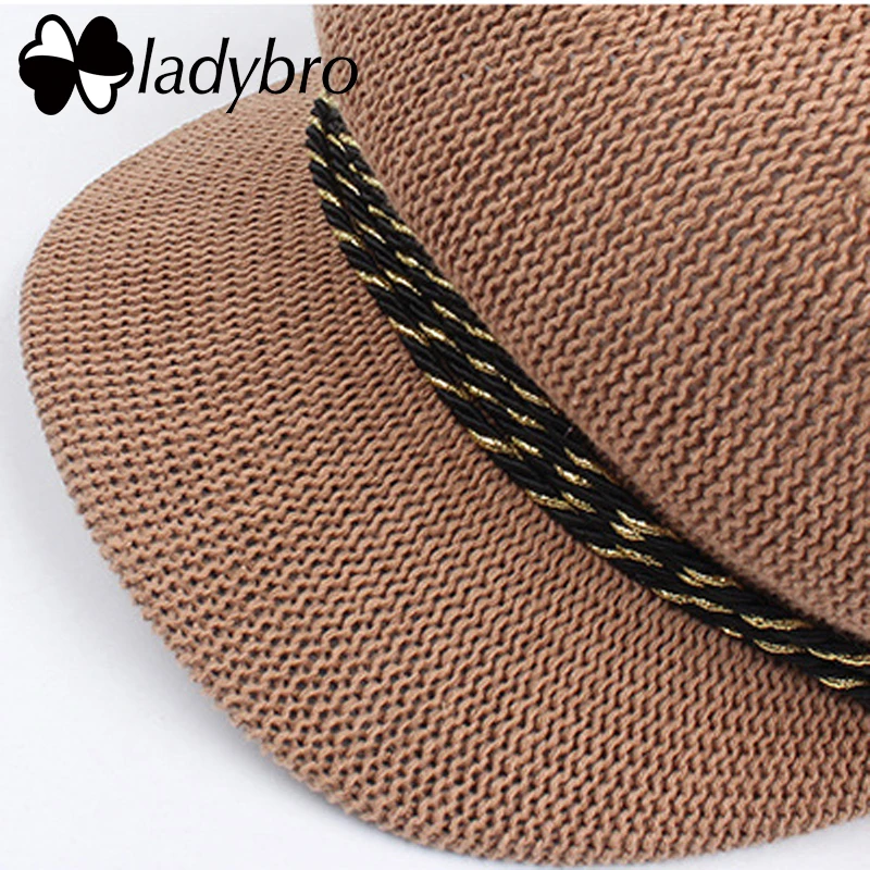 Ladybro весенне Летняя женская шапка солнцезащитные шапки береты Женская