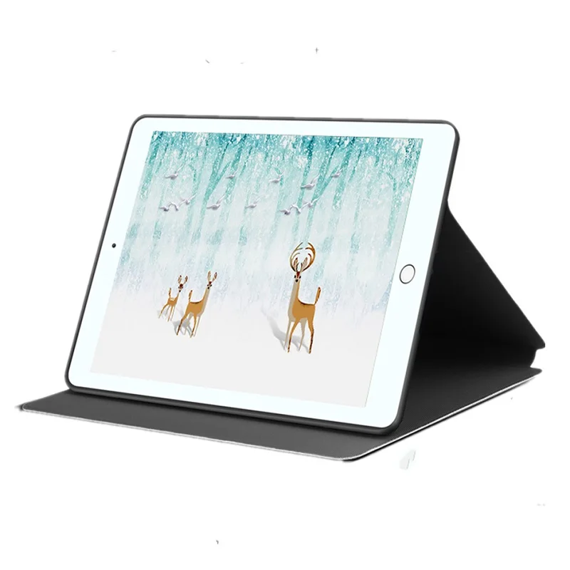 Смарт-чехол для ipad mini 1/2/3 4 парусиновый кожаный чехол-Обложка модель защитного