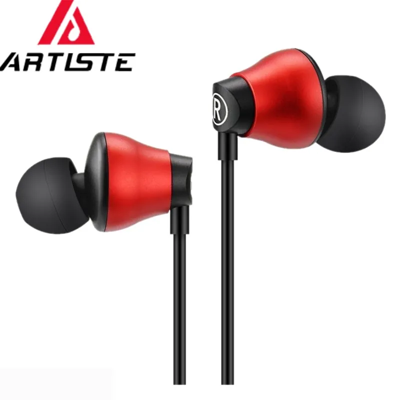 ARTISTE DC1 керамический фарфор динамические двухблочные наушники-вкладыши HiFi музыкальный монитор DJ Studio стерео 3,5 мм наушники с микрофоном
