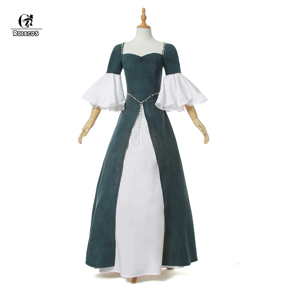 ROLECOS Женские Классические платья в викторианском стиле королевские вечерние с