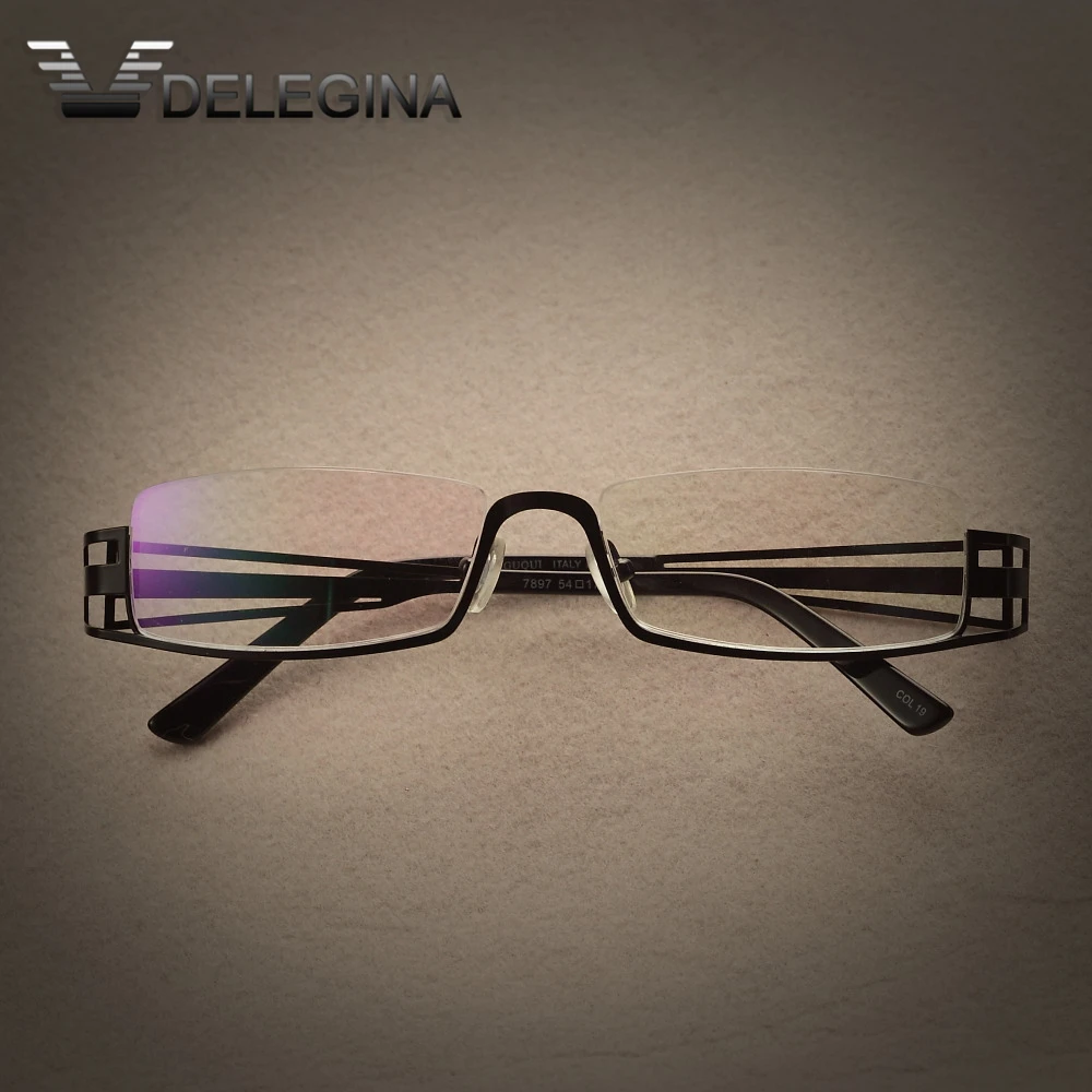 Половина оправы оправа для очков при близорукости Винтаж оптические по рецепту