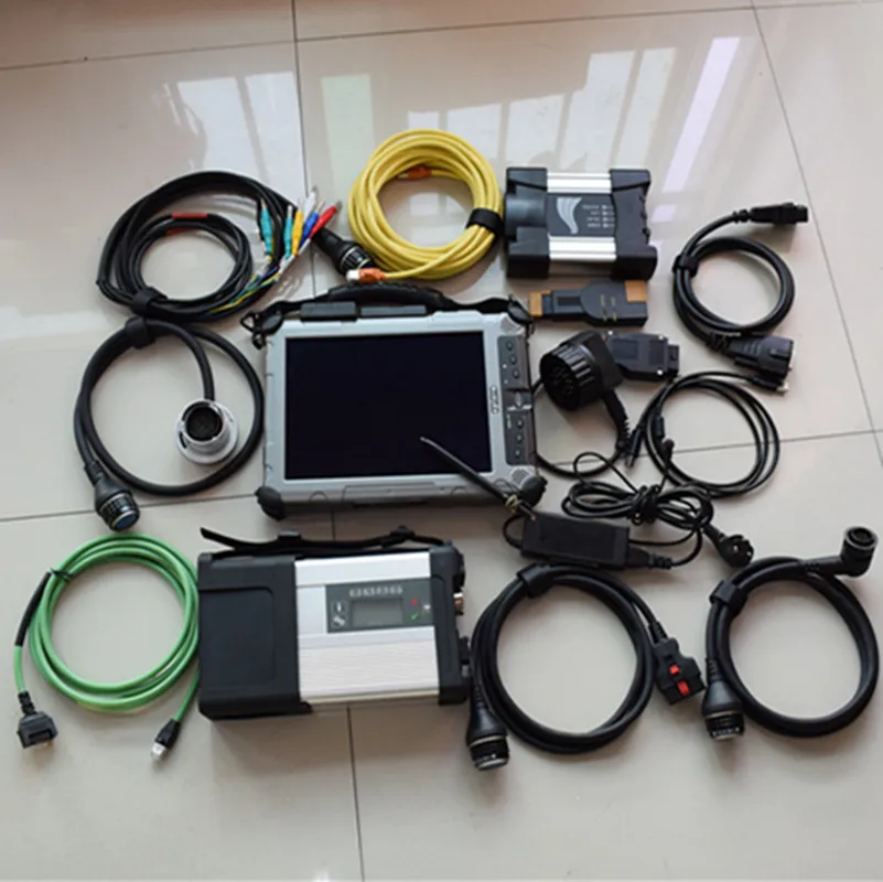 

Super 2IN1 mb star c5 sd connect and for bmw icom next with 2021 software ssd in xplore ix104 i7 4g laptop ready to use