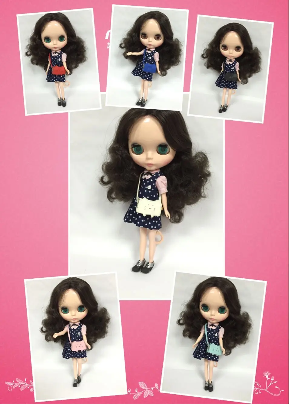 Сумка для кукол blyth подходит 1/6 кукла licca Azone и т. д.|blythe doll bags|doll bagbag for |