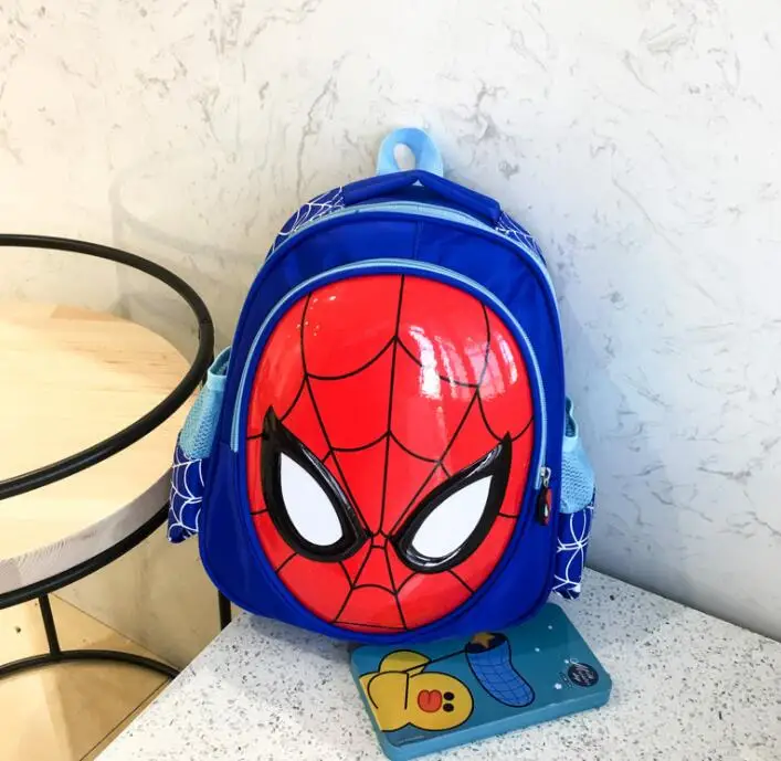 3D человек-паук ученик начальной школы Bookbag мультфильм детская книжная сумка Детский рюкзак