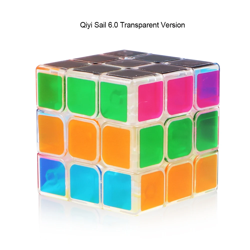 Фото D fantix Qiyi sail 3x3x3 кубик рубика Magic Cube Скорость головоломка 3 на Пазлы игрушки (60