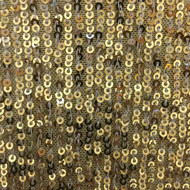 2019 high quality Elastic net French Nigerian sequins African tulle mesh sequence lace fabric for dress 5yards/lot YL0526 | Дом и сад