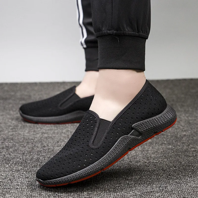 Damyuan 2019 new summer men's net shoes comfortable breathable hollow sports leisure flying weaving mens | Обувь