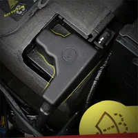 lapetus engine battery anode negative electrode cover trim plastic fit for jeep compass 2017 2021 auto accessories