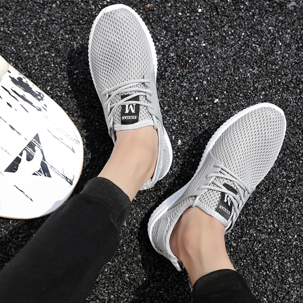 SAGACE/летние мужские кроссовки модная Уличная обувь с буквами мужская