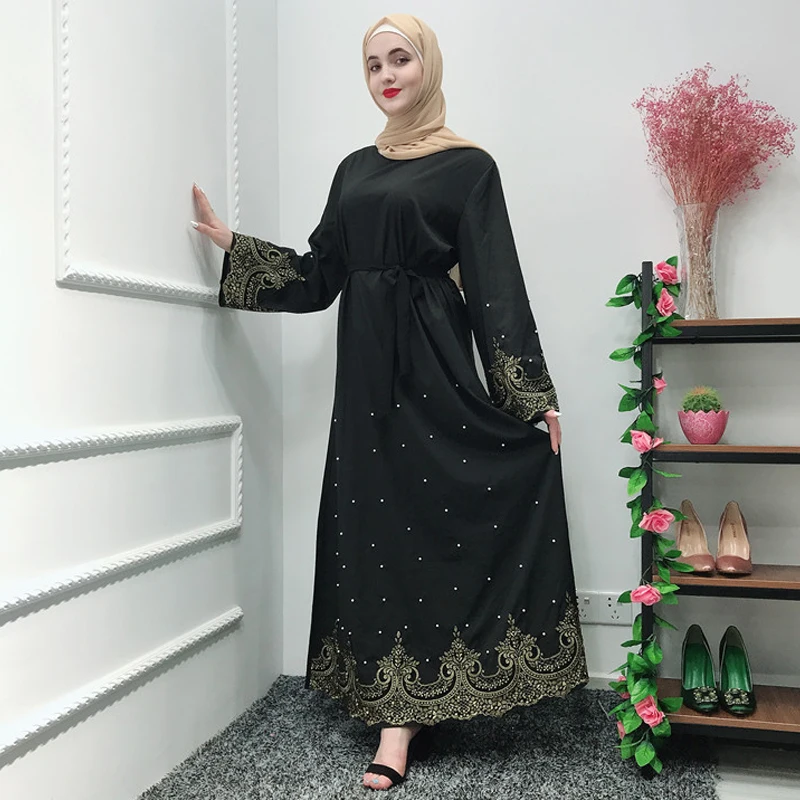 Vestidos Рамадан кафтан абайя, арабское мусульманское платье кафтан Marocain кафтан Elbise хиджаб ИД платья халат Musulmane Longue