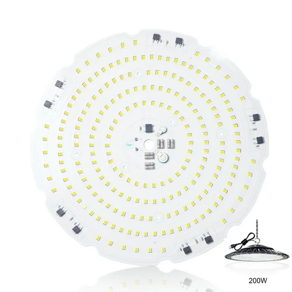 200W Гарантия 5 лет Водонепроницаемый вело высокий свет залива 150 W 200 W 300 W IP65 промышленный подвесной светильник мастерской НЛО Гараж склад стадион Рынок - Цвет: 200W