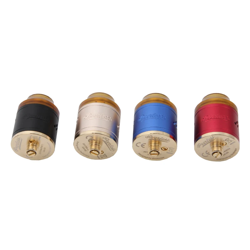 Оригинальный geekvape peerless RDA танк Поддержка один и двойной катушки с 9 отверстиями