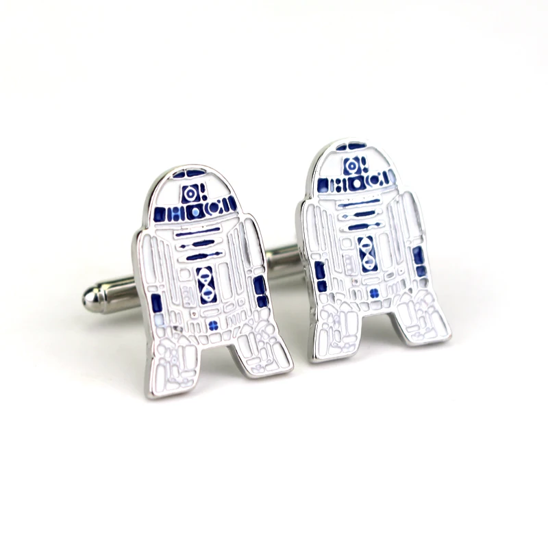 MOCHUN Astromech Droid запонки для рубашек мужчин подарки эмалированные Запонки 40|star wars