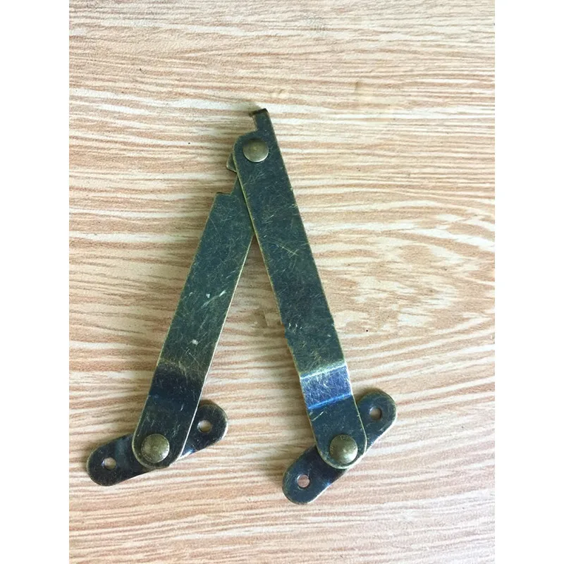 2 шт. антикварных бронзовых морских звезд крышкой Поддержка петли для отдыха